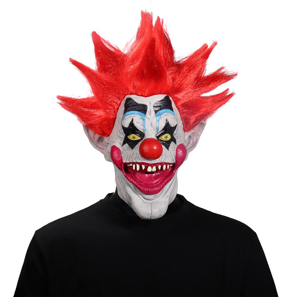 Killer From Klowns Outer Space Character Mask Halloween Headwear Cosplay Props