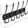 CMAOS Black Door Back Coat Hook Set