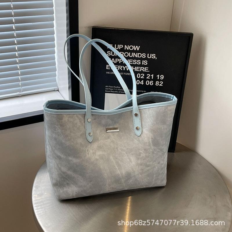 Premium Tote Bag Women's Large Capacity Bag Women's 2025 New Fashion Shoulder Bag Winter Commuter Handbag