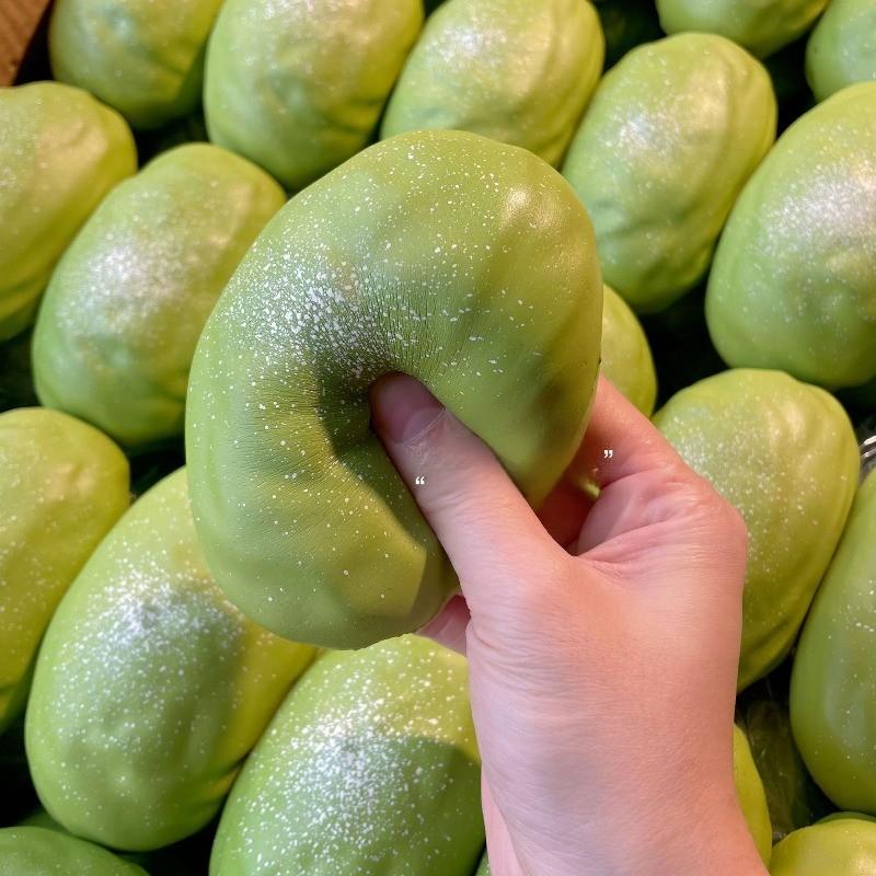 Hot Novelty Soft Simulated Muddy Succulent PeachIce Bread Squeeze Release Tool Squeeze Squishy DIY Decompression Slow Rebound
