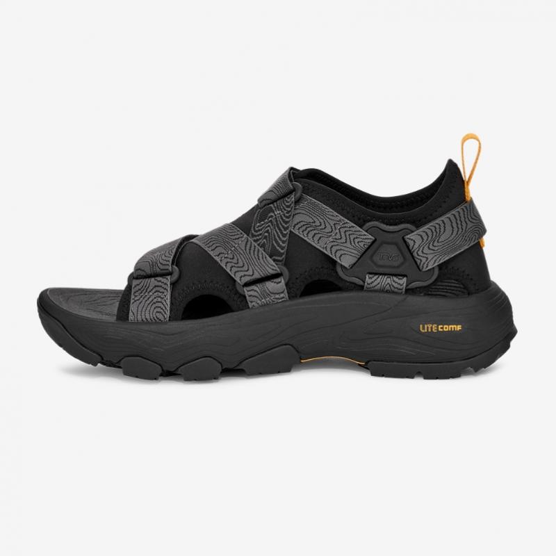 Teva Men S Grandview Max Sandal 2026 S S Vibram Sole Trail Stvm2614770 Blk