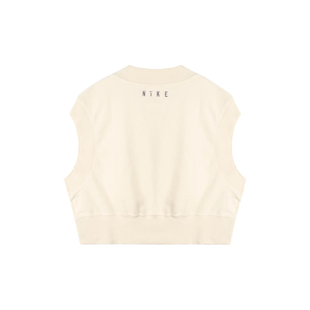 Nike Vests Women's Coconut Milk V Neck Moderate Other FV4010-113
