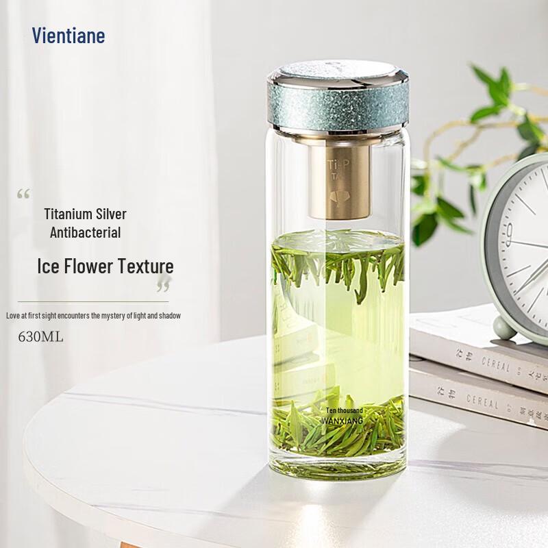 Vientiane Single-Layer Antibacterial Glass Cup