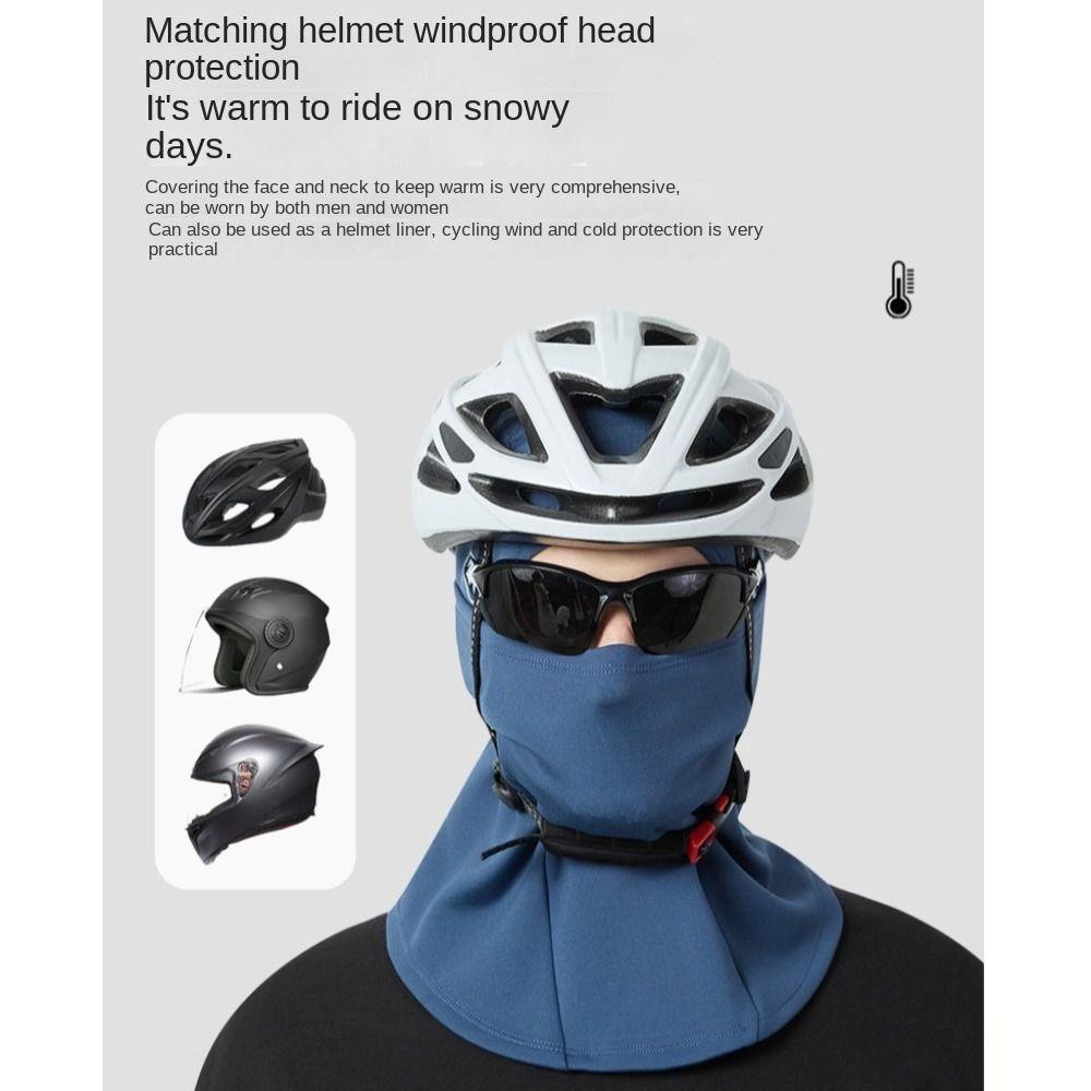 Cold-proof Hat Balaclava Cycling Cap Windproof Bike Full Face Cover Camping