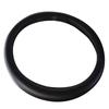Car Steering Wheel Cover 38cm Diameter Universal Fit Artificial Leather Protector for Modification Black