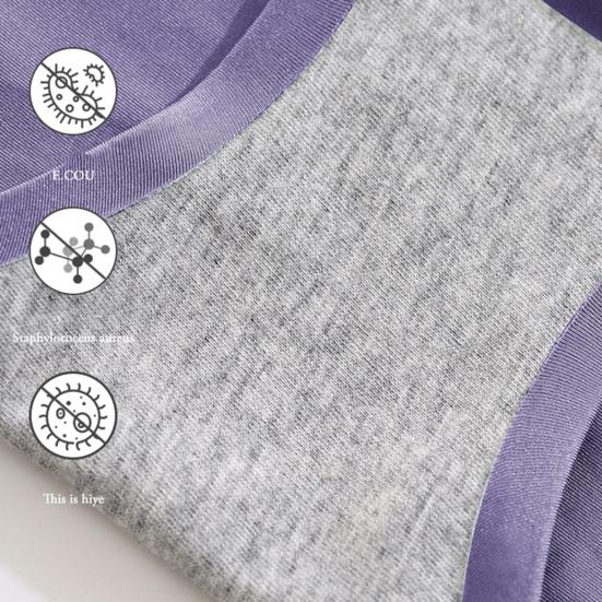 Women Panties High Waist Solid Color Seamless Soft Anti-septic Stretchy Thin Breathable Tummy Control Lady Underpantis Briefs Underwear