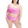 Womens/Ladies Asymmetric Plus Bikini