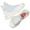 Converse Run Star Legacy Comfortable and Versatile Abrasion Resistant High Top Espadrilles Unisex Blue & Yellow