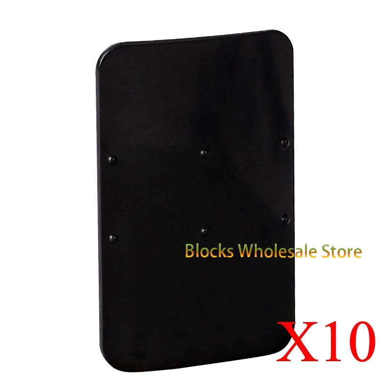 

MOC Военный спецназ Полицейский Солдат Пуленепробиваемый щит Строительные блоки Кирпичи Фигурки Армейское оружие DIY Аксессуары Кирпич Детские игрушки