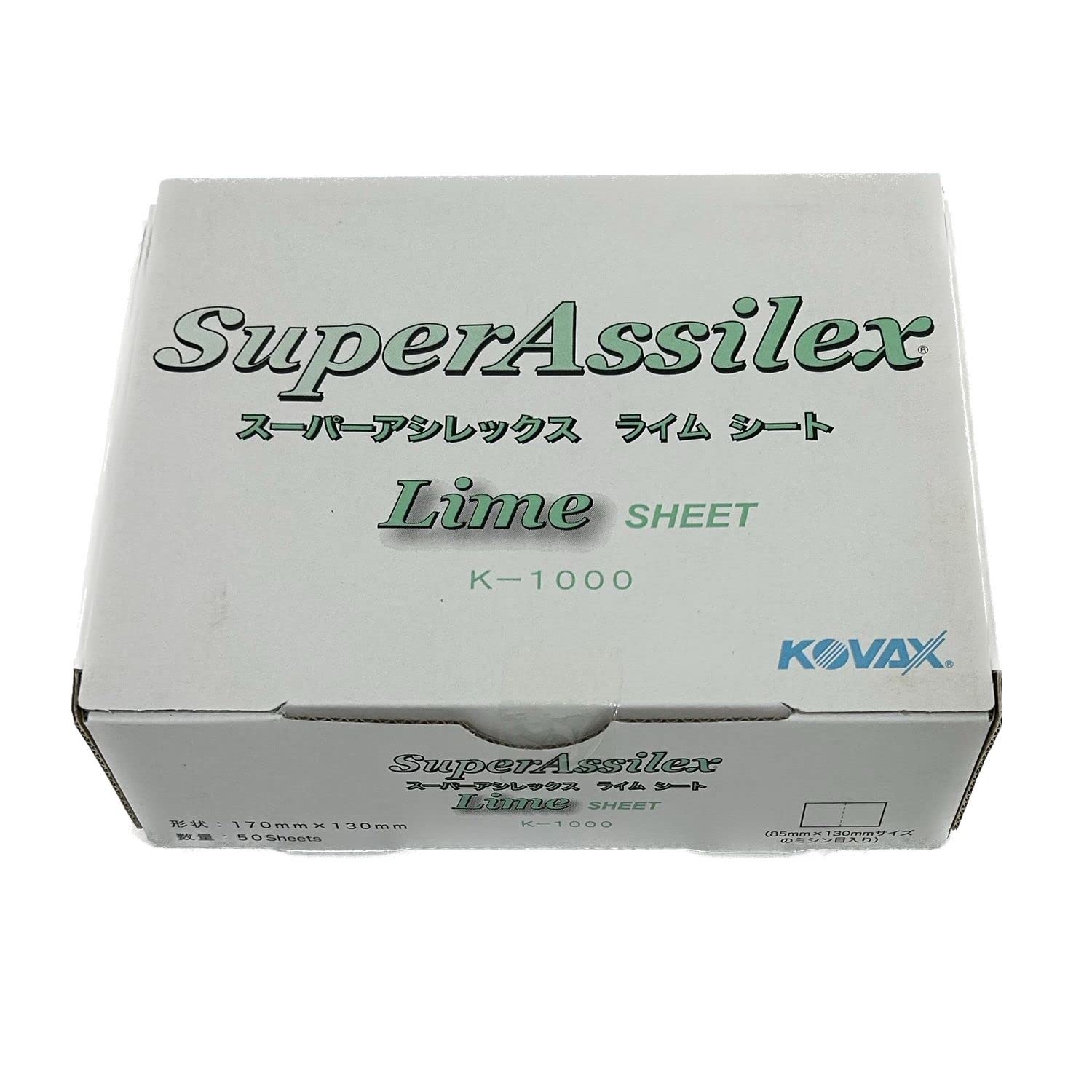 

Kovacs Super Assilex sheets 7410 Lime Co., Ltd. Sheet/50 K-1000(170X130) лаймовий