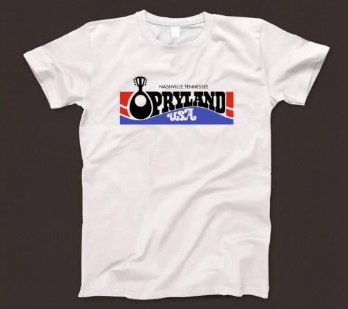 Opryland T-shirt 628 USA Retro Theme Park Nashville Tennessee Roller Coaster New XXXXL