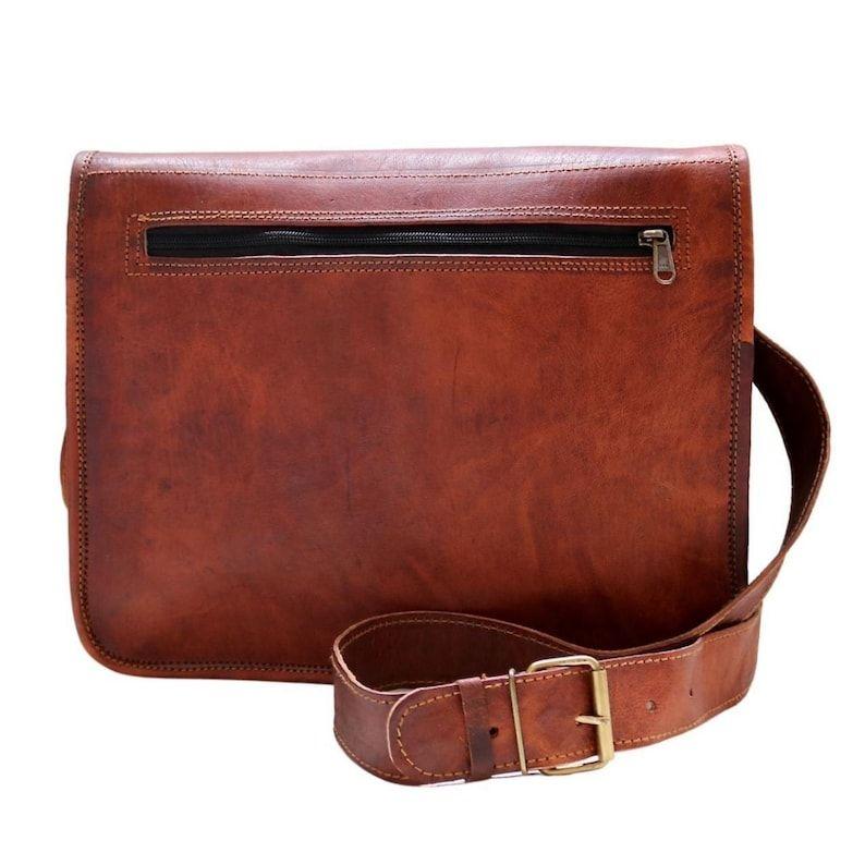 GEANT DE UMAR PIELE A4, lucrat manual, marime mare pentru laptop