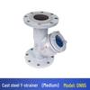 WCB Cast Steel Y-Type Pipeline Strainer, DN100/150, GL41H-16C Flanged