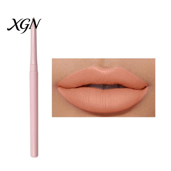 Anti Sweat Lip Pencil Retractable Liner for Women, Long Lasting Waterproof Pencil, Makeup Essential Tools Precise Shaping & Filling Defined Shape