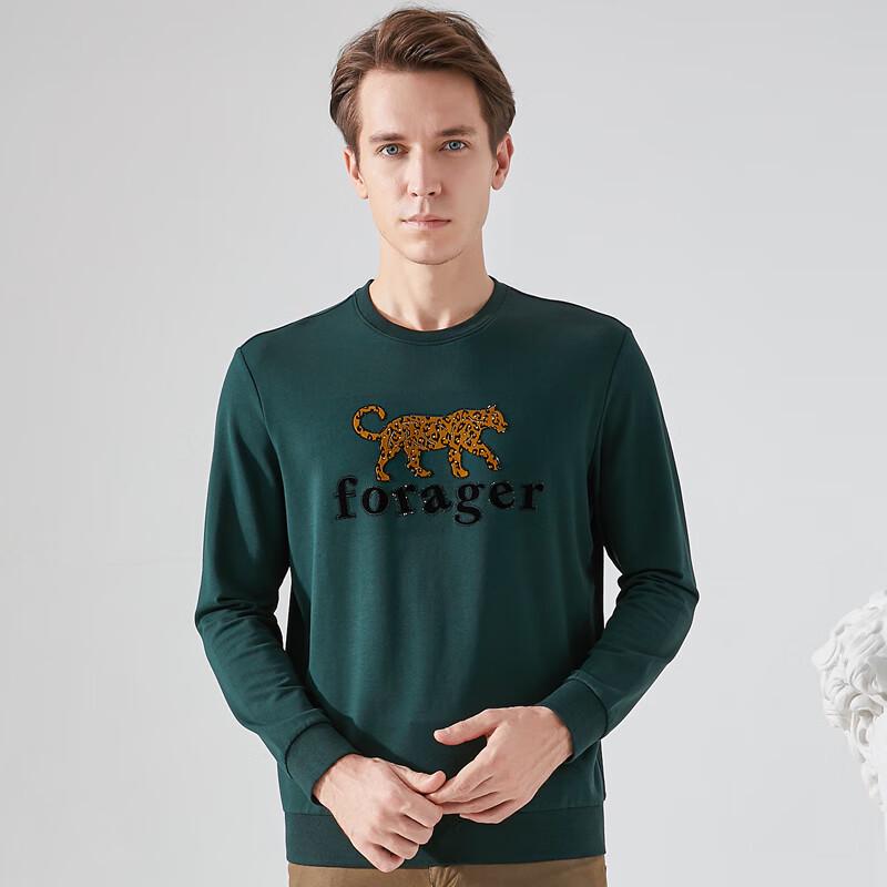 YOUNG RIVER Men s Business Casual Long-Sleeve T-Shirt 52