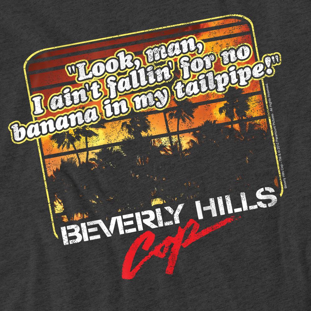 Beverly Hills Cop Unisex Erwachsenen Banana In My Tailpipe T-Shirt