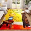 David cannot Carpet Door Mat for Living Room or Bedroom Protective Mat Under Chair Office Decoration Christmas Gift Birthday Present