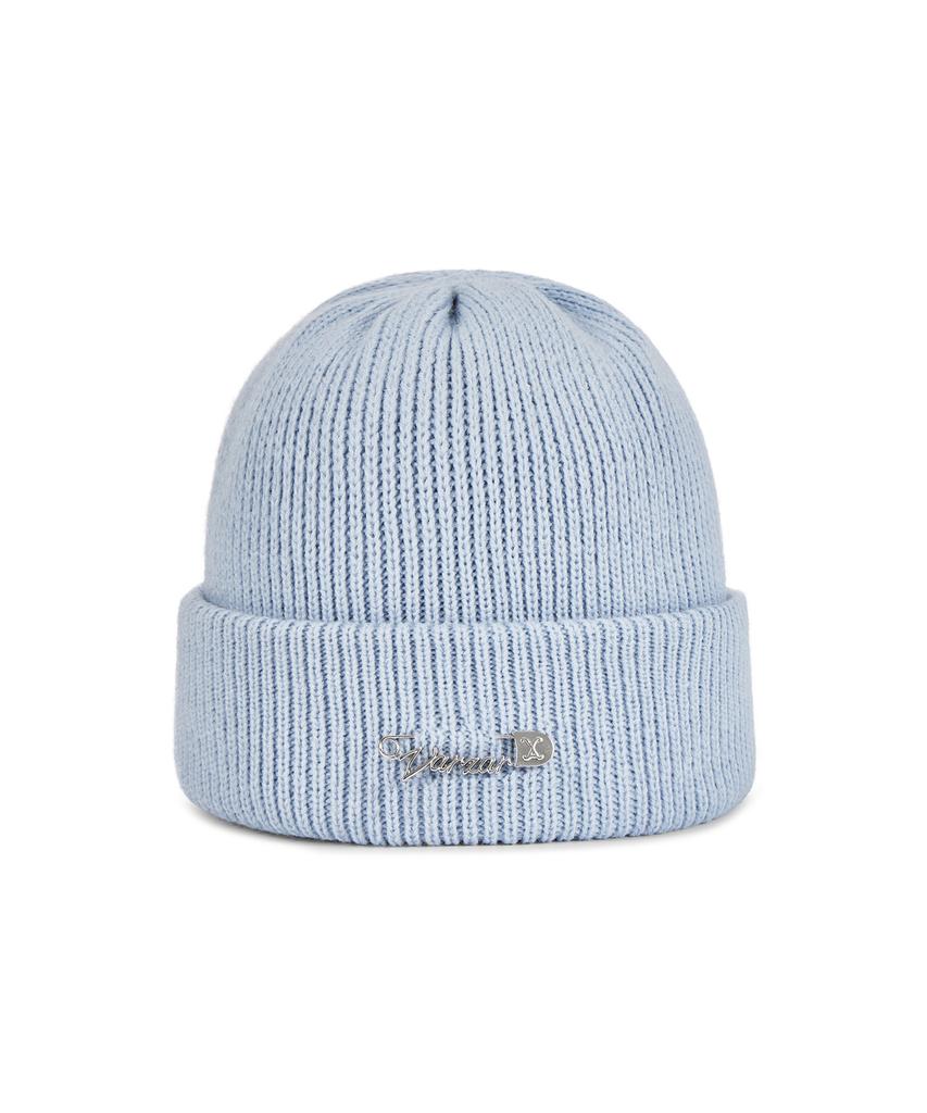 Bajal Safety Pin Beanie Blue Grey