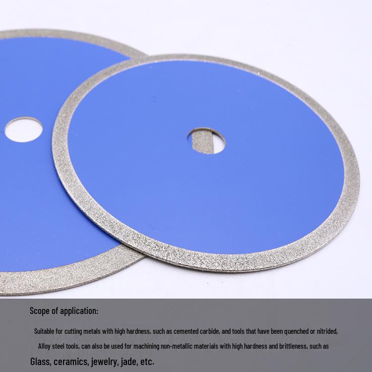 Electroplated Diamond Cutting Disc for Glass, Ceramic, Alloy & Jade Grinding