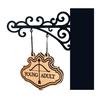 Book Nook Shelf Signs Halloween Themed Genre Labels with Hanging Brackets Library Decor for Fantasy Romance Dark Academia Book