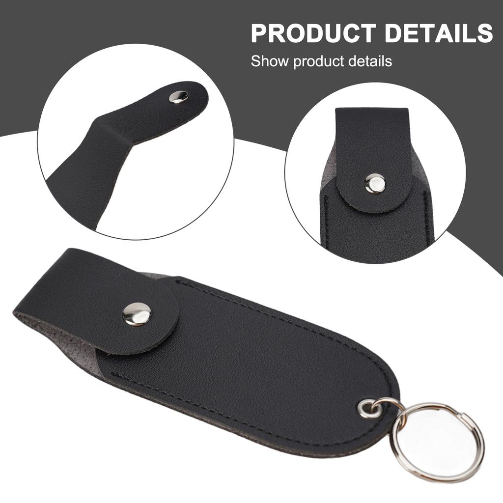 Compact Size Lipstick Pouch PU Leather Lipstick Holster