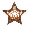 Festive Christmas Star Decoration Christmas Tree Hanging Festive Decoration