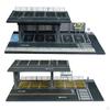 1/64 Model Car Display Organizer Decorative Toy Storage Box Parking Garage Diorama