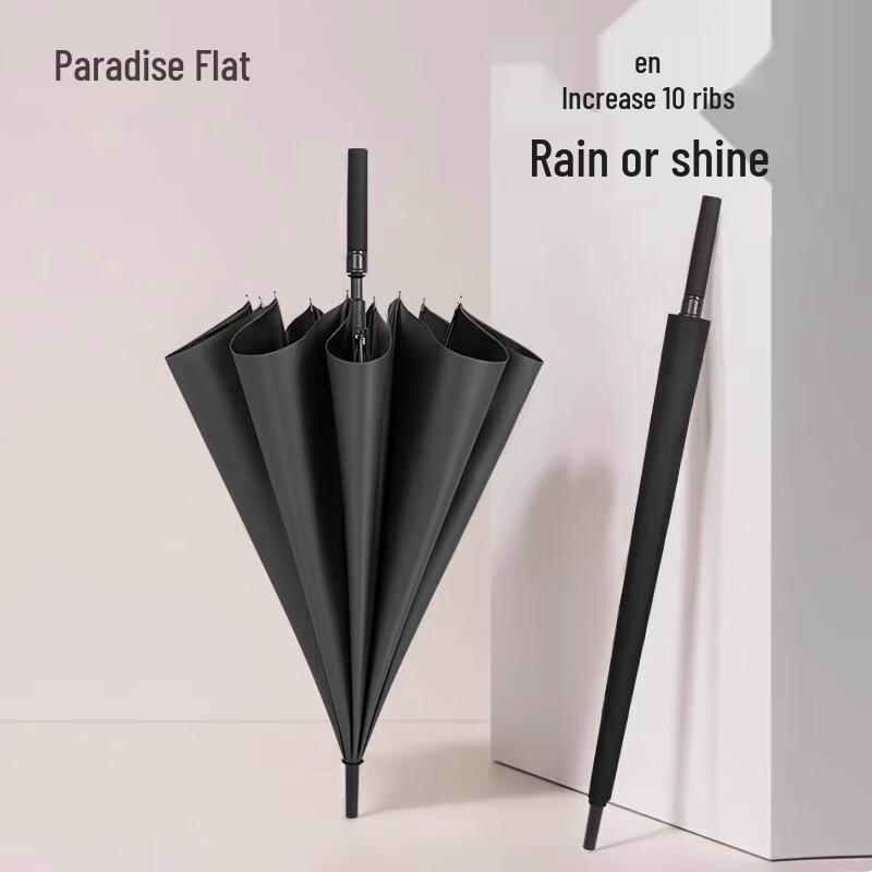 Paradise Umbrella 10049E UV Protection Straight Semi-Automatic Umbrella