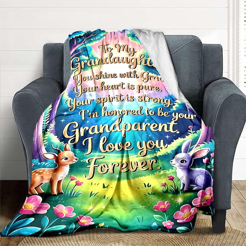 1 Stück Oma & Opa Liebe Decke - Perfektes Geschenk für Geburtstage, Weihnachten & Halloween - Weich, Warm & Vielseitig yy250909148