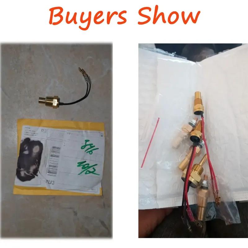 10MM 12MM 14MM 16MM 17MM 21MM Water Temp Sensor 1/8NPT 3/8NPT Water Temp Sensor 50K Head Plug