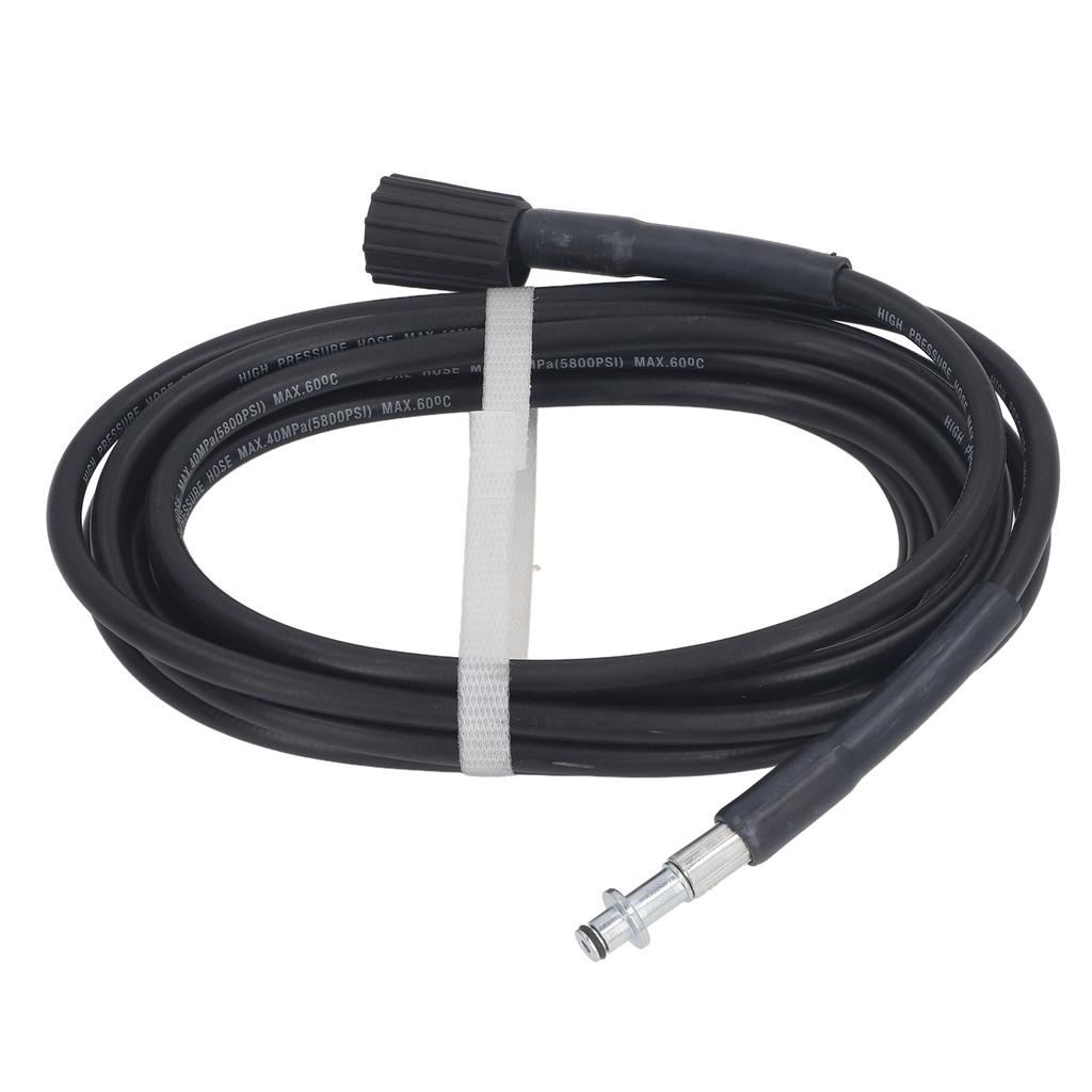 0psi High Pressure Washer Hose, 5m Length Stable Connection Premium Rubber Material 3Celsius8 Inch Quick Connect