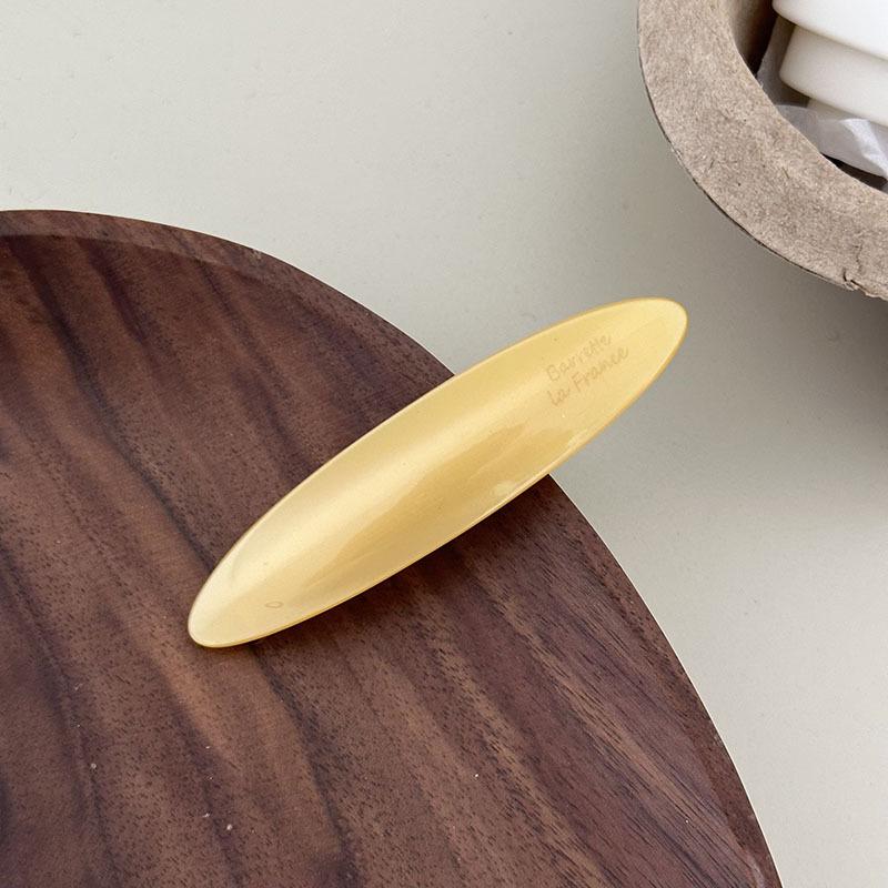 Retro Korean Gold Label Acetate Duckbill Hair Clip