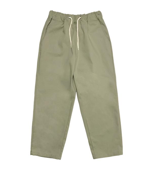 Yunieopaeleol Ua Elastic Waist Wide Pants Khaki