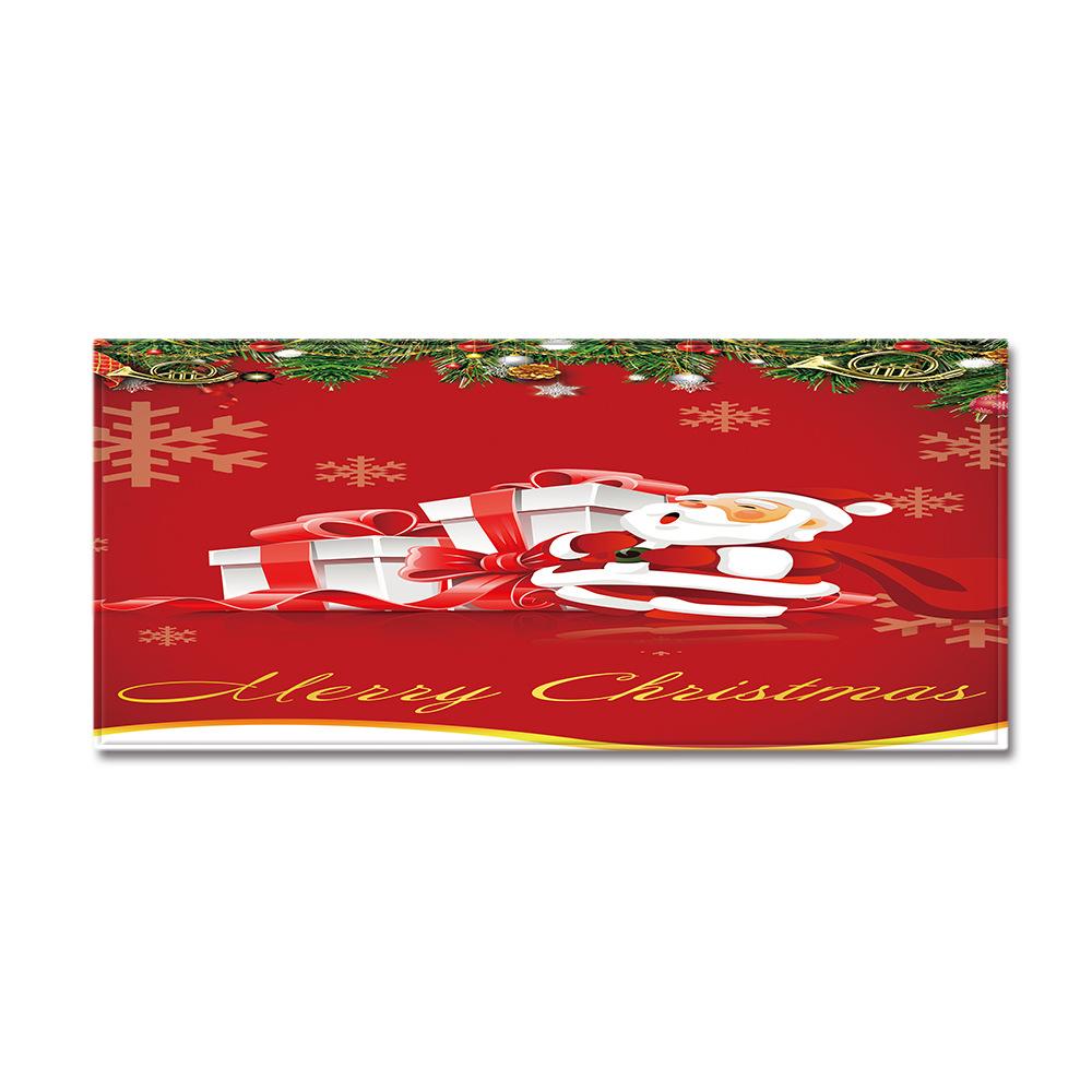 Christmas Kitchen Sand Carpet Doormat Long Floor Mat