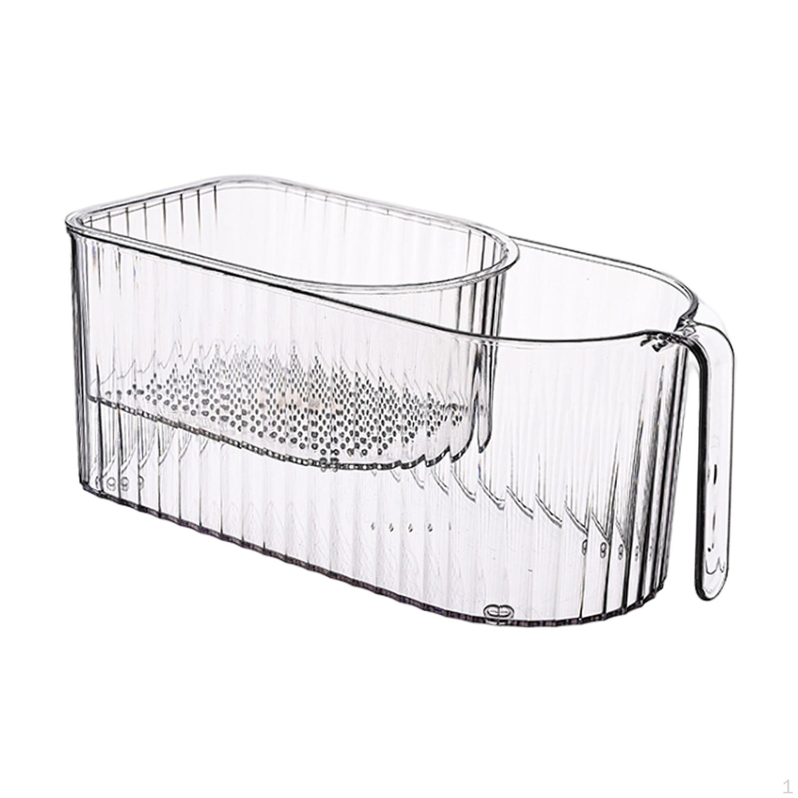 Multi-functional Organization Box, Decorative Drain Basket, Multi-layer Container, Drain, Fruit Bowl белый