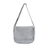 New Simple Canvas Bag Solid Color Single Shoulder Bag Crossbody Bag CLE