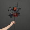 Artificial Spooky Branch Plastic Black 1 Pc