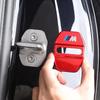 New 4PCS Car Door Lock Cover Carbon Fibre Stikcer Case Car Accessories For BMW E46 E90 E60 F10 E39 F30 E36 F20 E87 E90 E70