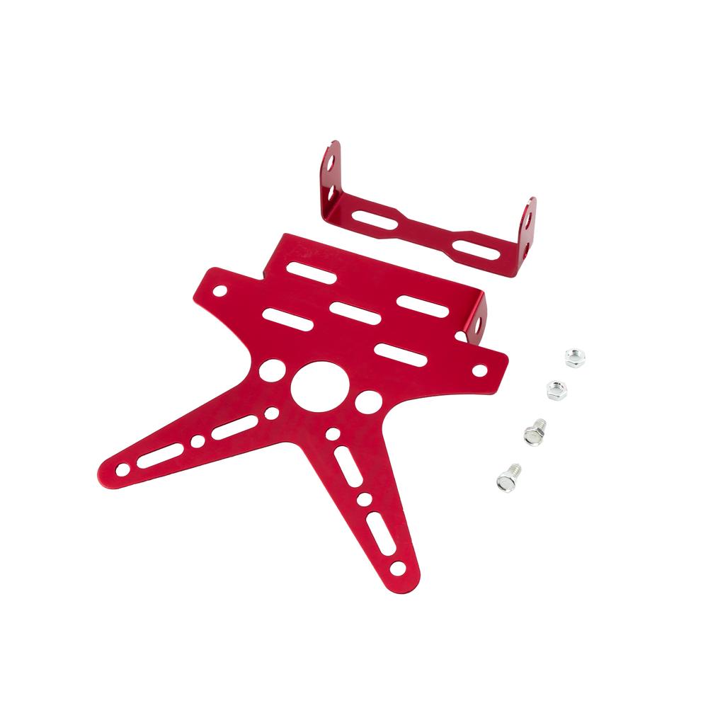 Motocross License Plate Holder Mount Bracket Universal Motorcycle Aluminum Alloy Adjusted Registration Number Plate Cover