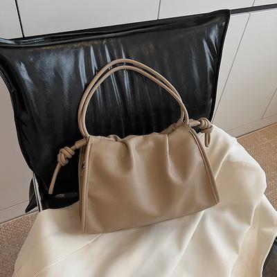 Modische plissierte Wolken-Schultertasche Damen-Tasche Frühherbst Damen-Tasche große Kapazität Unterarm-Umhängetasche