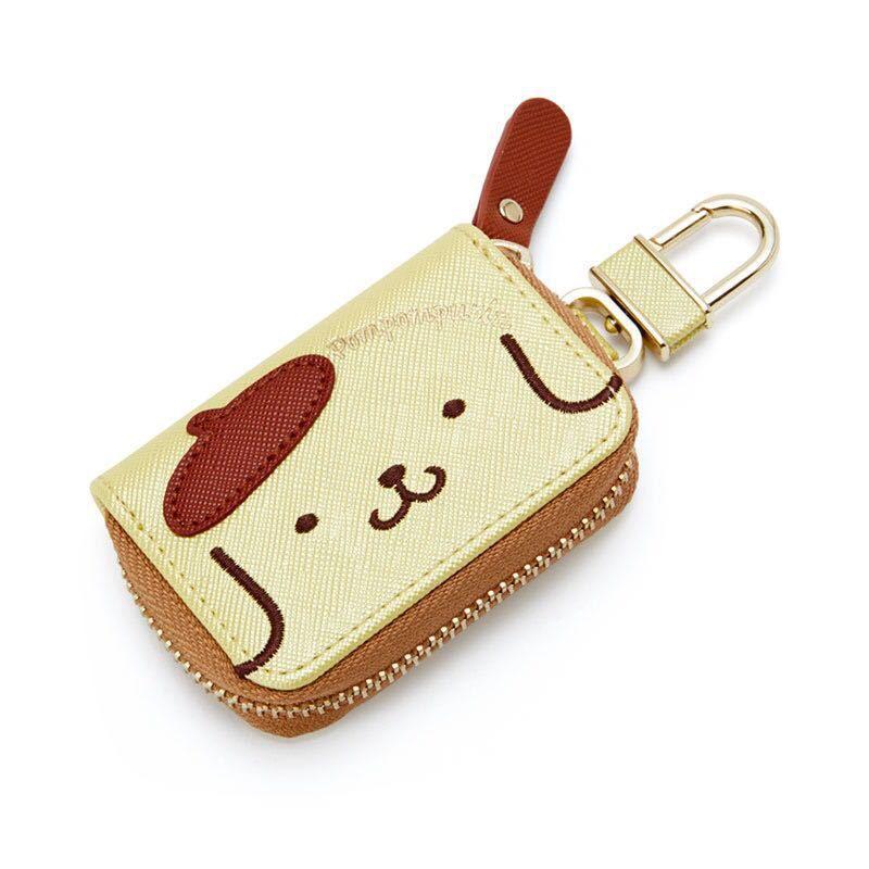 Stylish Women Kuromi Zipper Key Bag In Premium Pu Leather For Car Key Protection