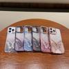 Electroplated Butterfly Is Suitable for iPhone16Promax Mobile Phone Case with Diamond Feeling Apple 15 Anti-drop Protective Case 13.