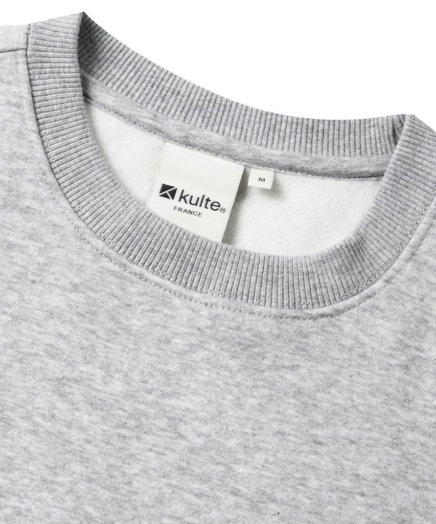 KULTE Snow Mountain Logo Crewneck M.Grey
