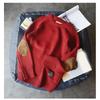Men Patch Designs Sweater Oversize Fashion Pullover Knitted Sweaters Winter Korea Style Harajuku Streetwear Knit Pullovers