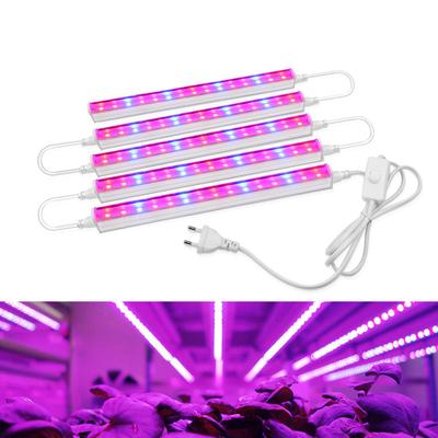 Spina UE Phytolamps Spettro completo LED Coltiva la luce T5 Tubo Lampadina Lampada per piantine Per piante Semi di fiori di verdure Coltiva l'illuminazione della tenda