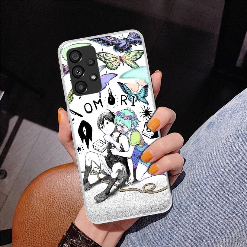 Game O-Omori Cartoon Phone Case For Samsung Galaxy A52 A32 A22 A12 A51 A31 A50S A30S A20S A10S Note 20 Ultra 10 Plus S10 A72 A71