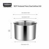 ZISIZ Stainless Steel Grease Pot with Lid