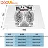 Muay Thai Sak Yant Tiger Tattoo Thai Boxer Martial Ultraweiche Decke Steppdecke Winter Sofabezug Bettüberwürfe