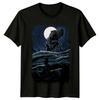 Predatore (1987) T-shirt Ispirata al Poster del Film Maglietta Retro Unisex