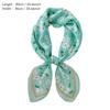Lovely Polka Floral Lace Chain Square Viscose Shawl Scarf Lady High Quality Wrap Beach Cover Stole Bufandas Muslim Hijab 85*85Cm